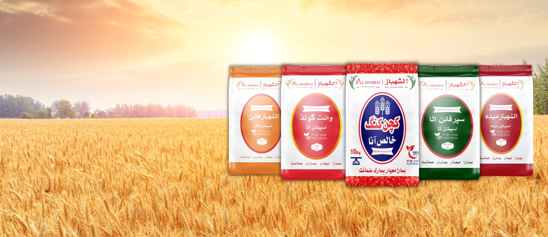 Al Shahbaz Flour Mills Kitchen King Atta - Premium wheat flour for soft rotis in Pakistan
