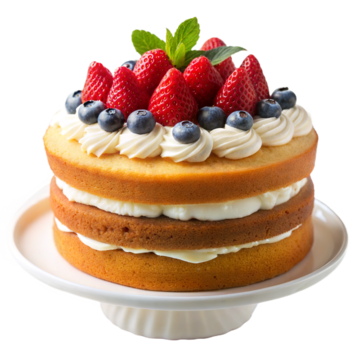 Vanilla Cake Made with Alshahbaz Maida - Premium Grade Maida for Baking