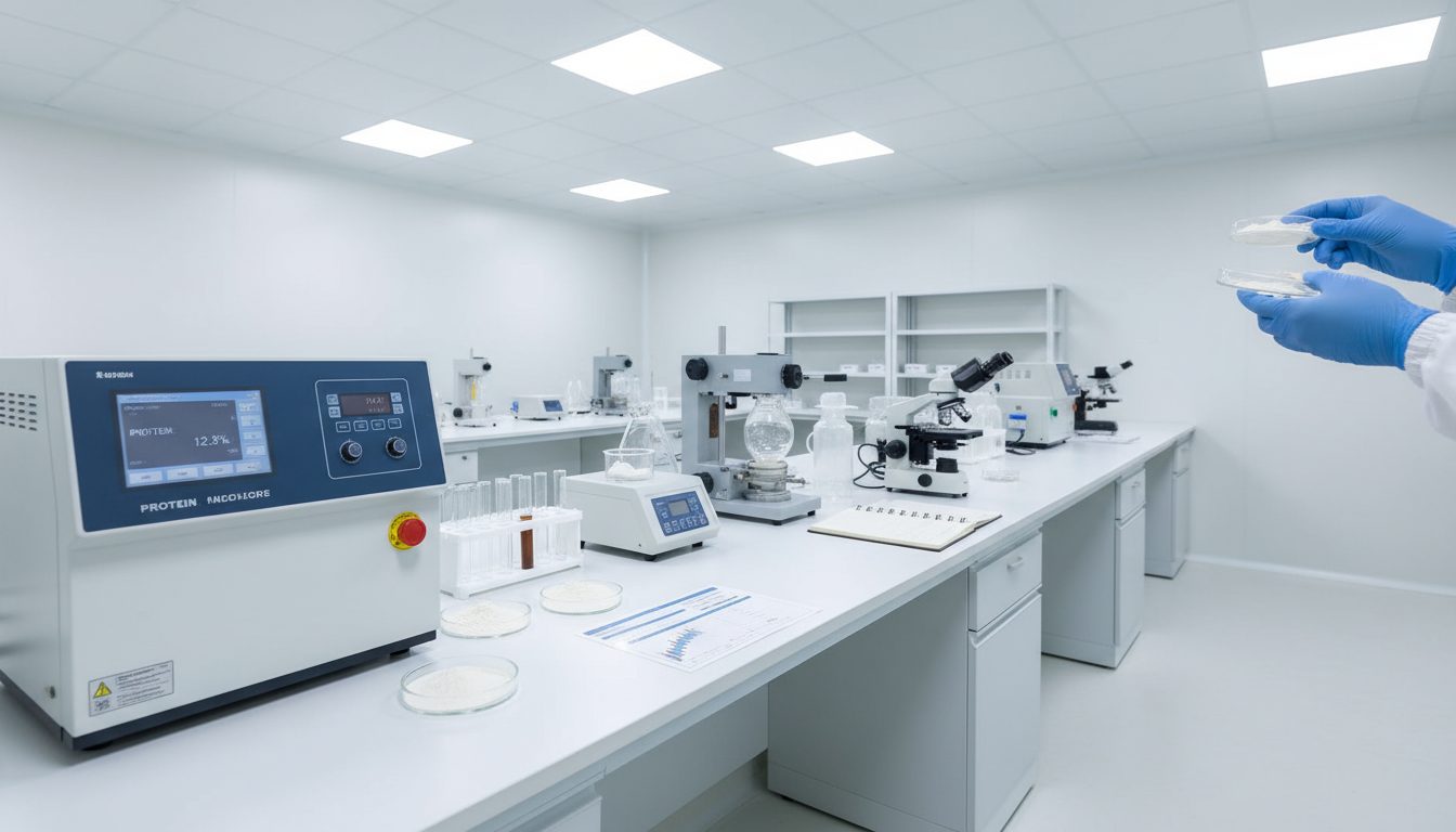 ISO certified laboratory quality testing
